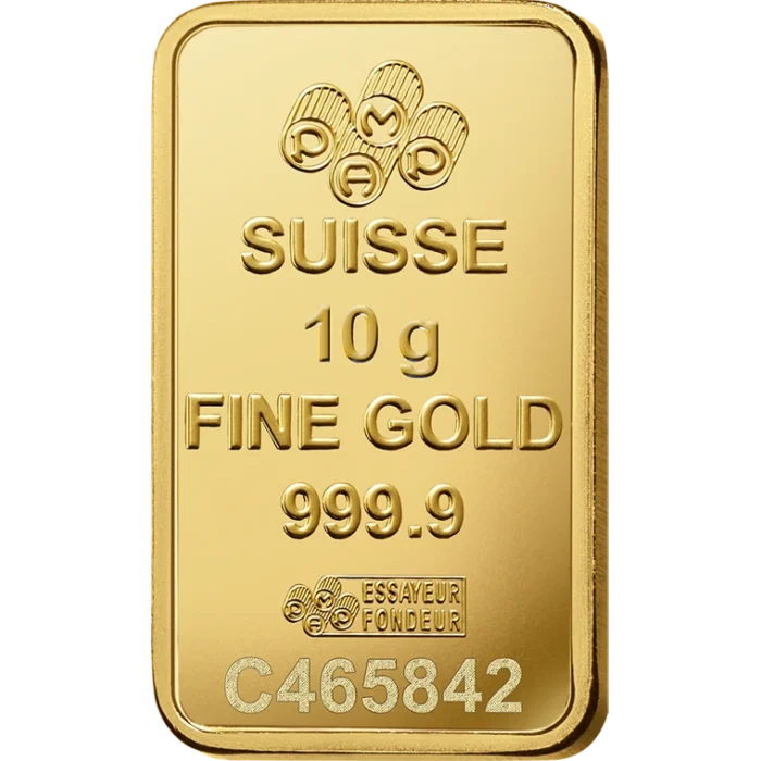 Gold Bar PAMP 10G