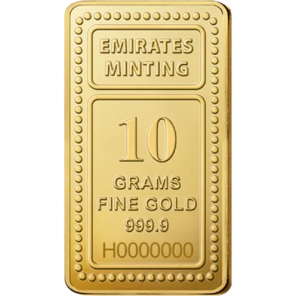 Emirates gold bar 10g -goldiamart