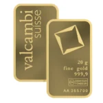Valcambi gold bar 20g -goldiamart