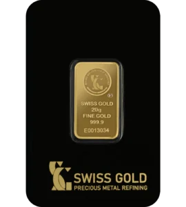 swiss gold bar 20g -goldiamart