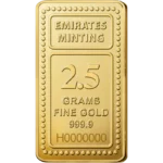 Emirates gold bar 2.5g -goldiamart