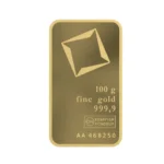 Valcambi gold bar 100g -goldiamart