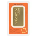 Valcambi gold bar 100g -goldiamart