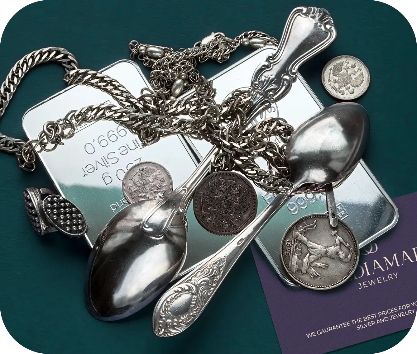 Old Silver Weight Desktop Goldiamart