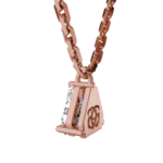 Elegant Trillion Cut Gold Pendant – Goldiamart Jewelry