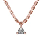 Trillion Cut Gold Pendant – Goldiamart Jewelry