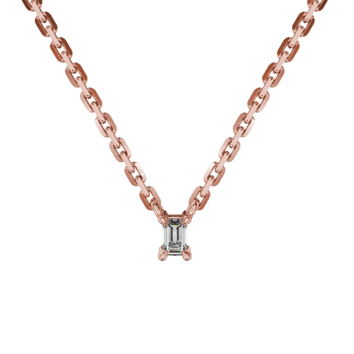 Emerald Cut Pendant for Women – Goldiamart Jewelry