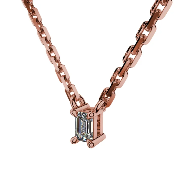 Emerald Cut Pendant for Women – Goldiamart Jewelry