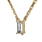Emerald Cut Jewelry Pendant – Goldiamart Jewelry