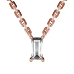 Emerald Cut Jewelry Pendant – Goldiamart Jewelry
