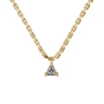 Trillion Cut Jewelry Gold Pendant – Goldiamart Jewelry