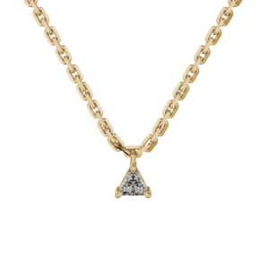 Trillion Cut Jewelry Gold Pendant – Goldiamart Jewelry