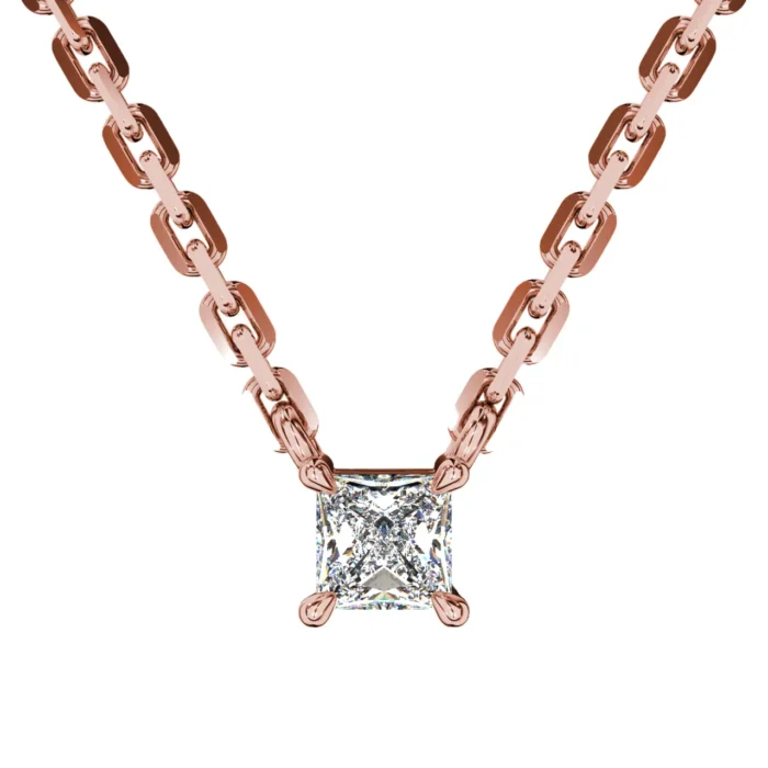 Princess Cut Jewelry Pendant – Goldiamart Jewelry