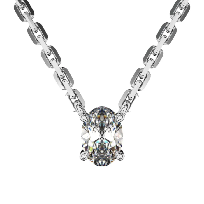 Oval Cut Jewelry Pendant – Goldiamart Jewelry