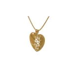 Heart Gold Pendant – Goldiamart Jewelry
