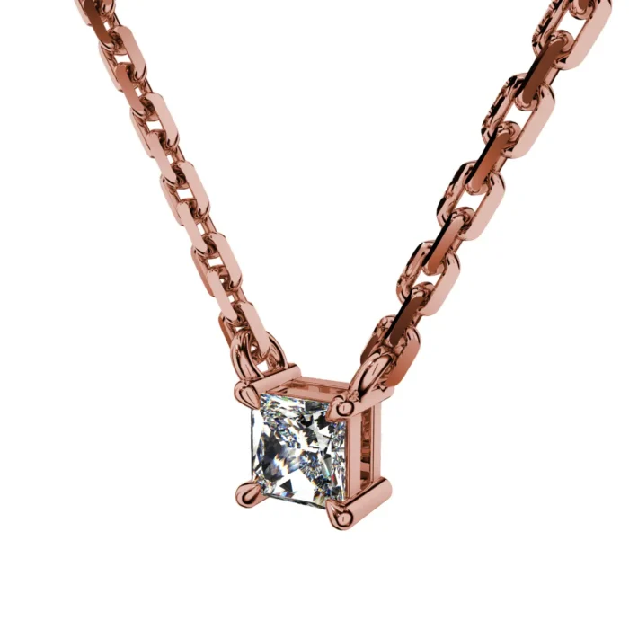 Princess Cut Jewelry Pendant – Goldiamart Jewelry