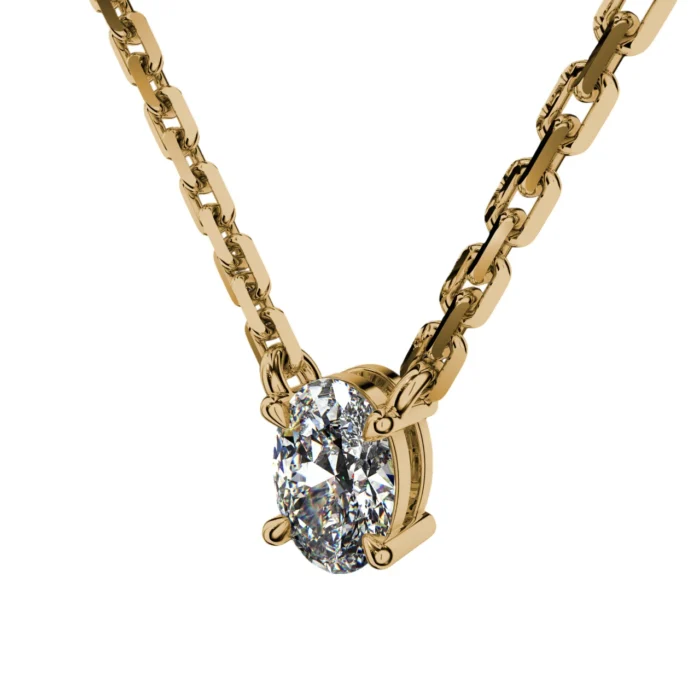Oval Cut Jewelry Pendant – Goldiamart Jewelry