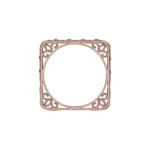 Round Cut Diamond Square Ring – Goldiamart Jewelry