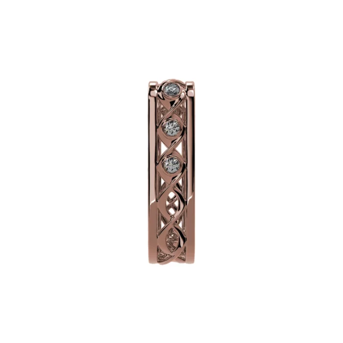 Round Cut Diamond Square Ring – Goldiamart Jewelry