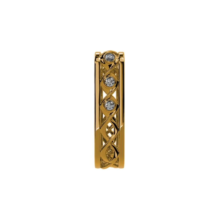 Round Cut Diamond Square Ring – Goldiamart Jewelry